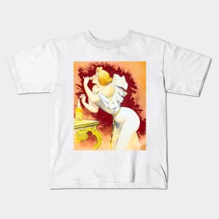 Woman with Liqueur Kids T-Shirt